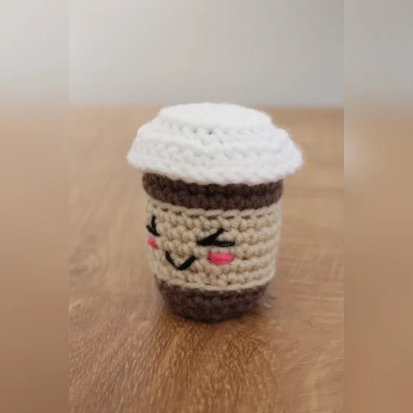 Handmade Coffee Cup Plush - Picture 2 of 2